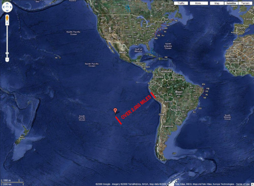These people traveled almost 3,000 miles to...