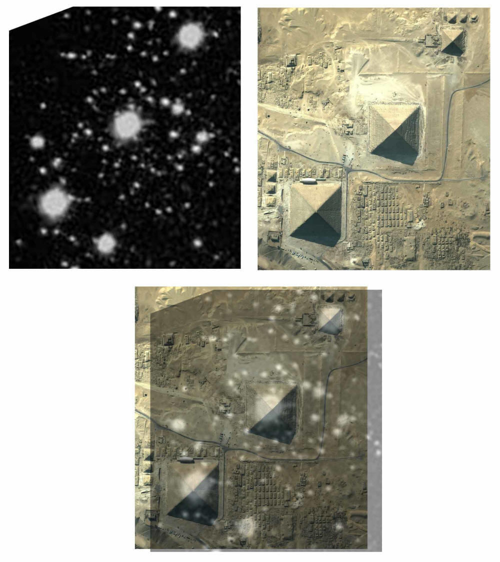 The Great Pyramids of Giza Egypt Line Up With Orion