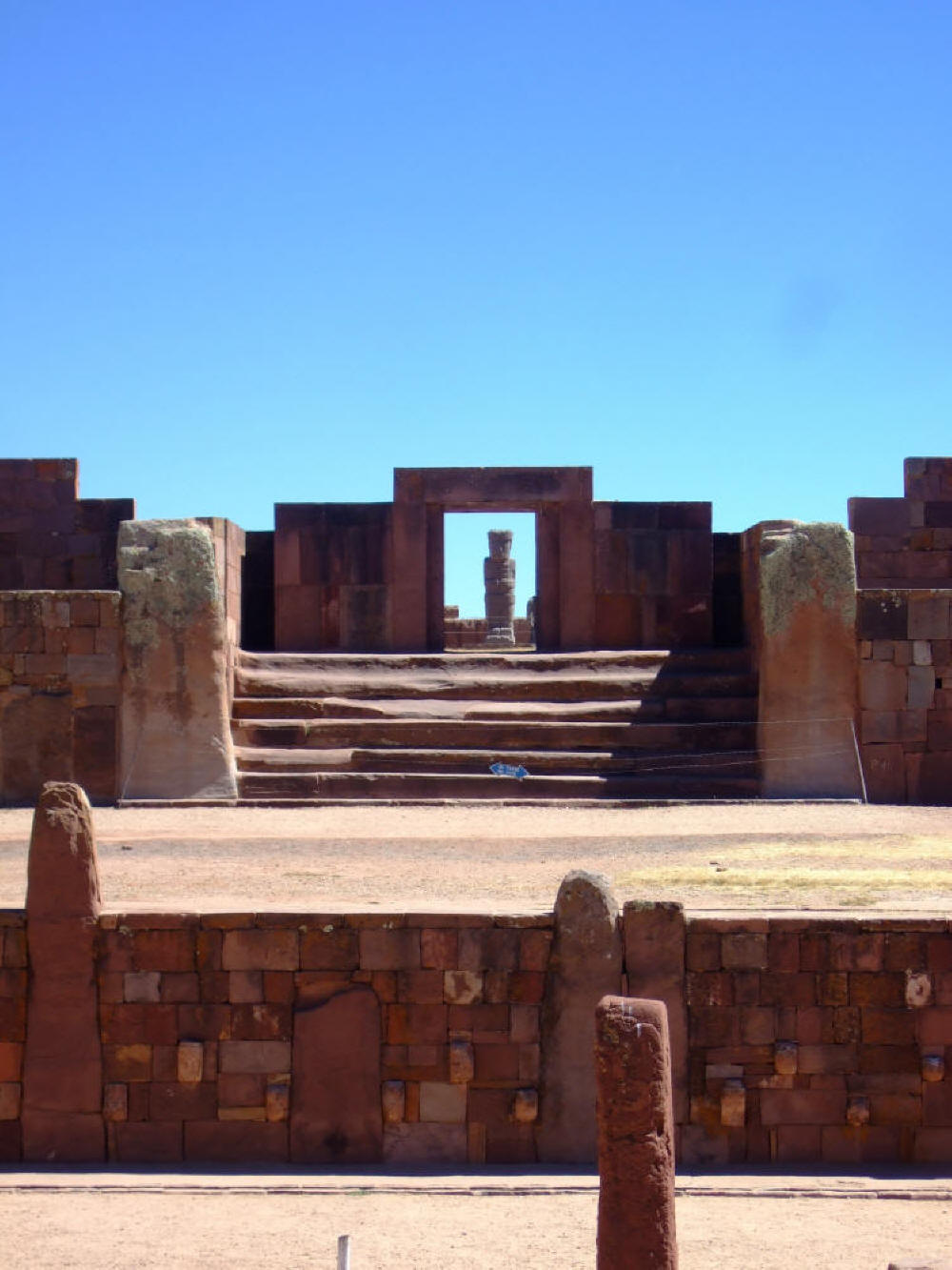 At Tiwanaku they even show you where to stand.