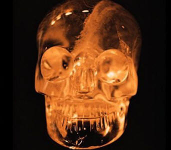 CRYSTAL SKULL MAYAN