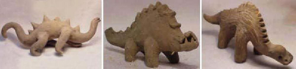 ANCIENT DINOSAUR FIGURINES