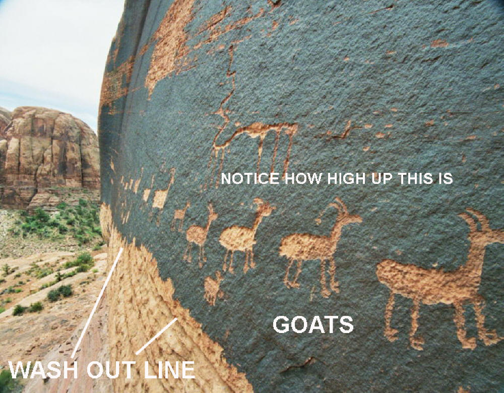 Goats and petroglyphs go hand in hand like salt and pepper.