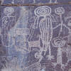 Spiral Eye Petroglyph Pictograph