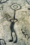 Spiral Eye Petroglyph Pictograph