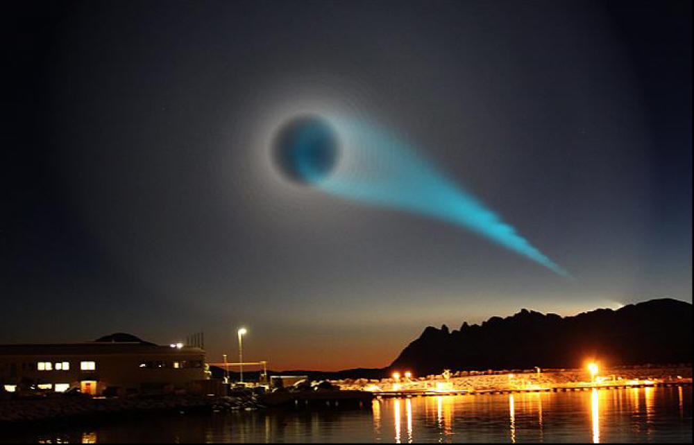 The Norway Spiral happened on the moring of the big climate meeting of world leaders in Copenhagen