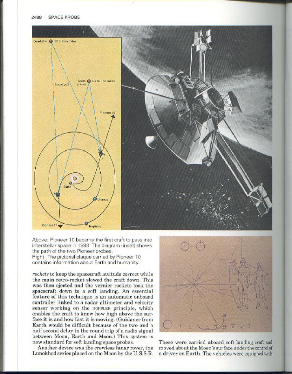 1987 New Science and Invention Encyclopedia shows 10th planet and dead star